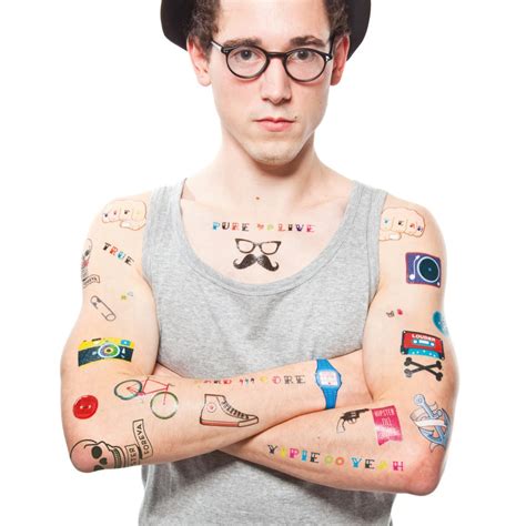 hipster with tattoos